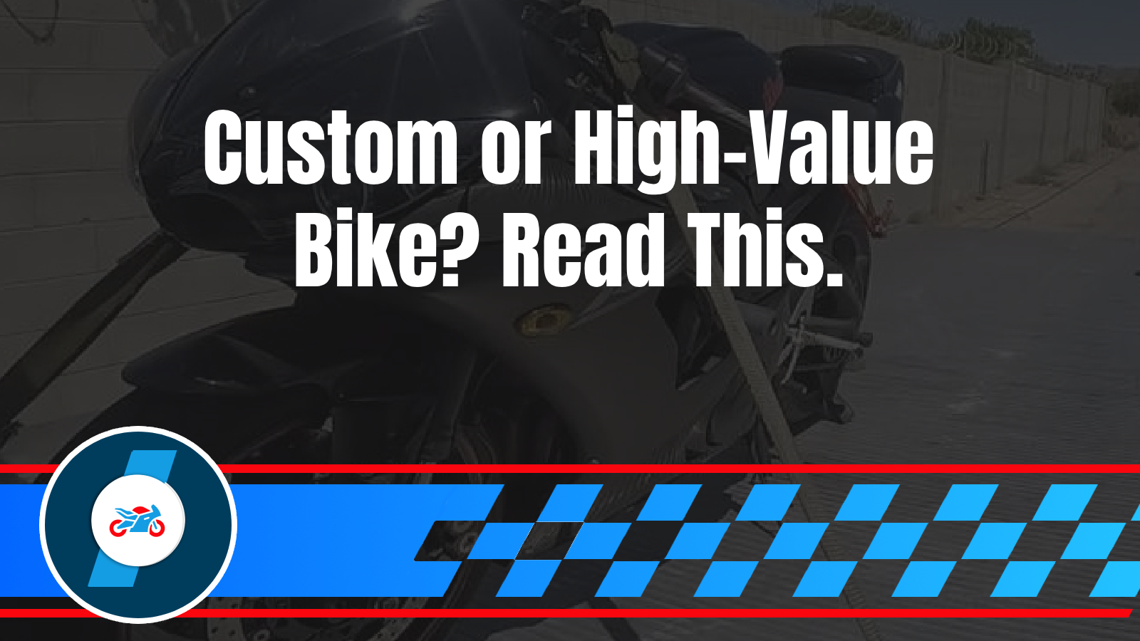 Laid Down Your Bike? How Proper Motorcycle Towing Prevents Further Damage After a Crash