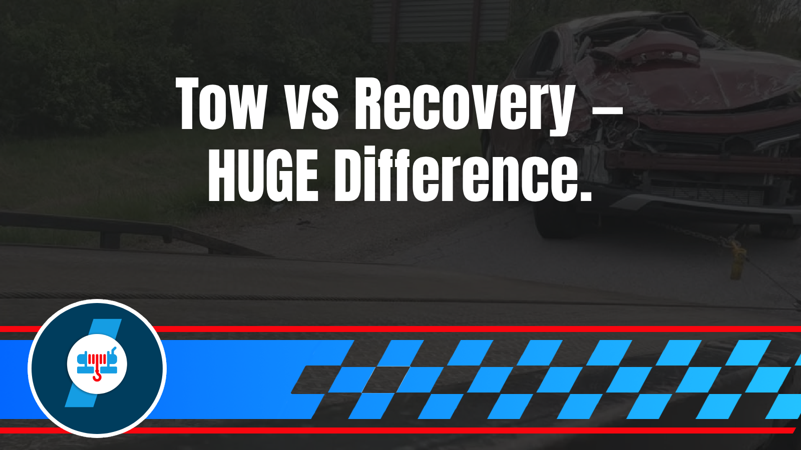The Difference Between a Tow and a Recovery: Why Your Stuck Vehicle Needs Specialized Service