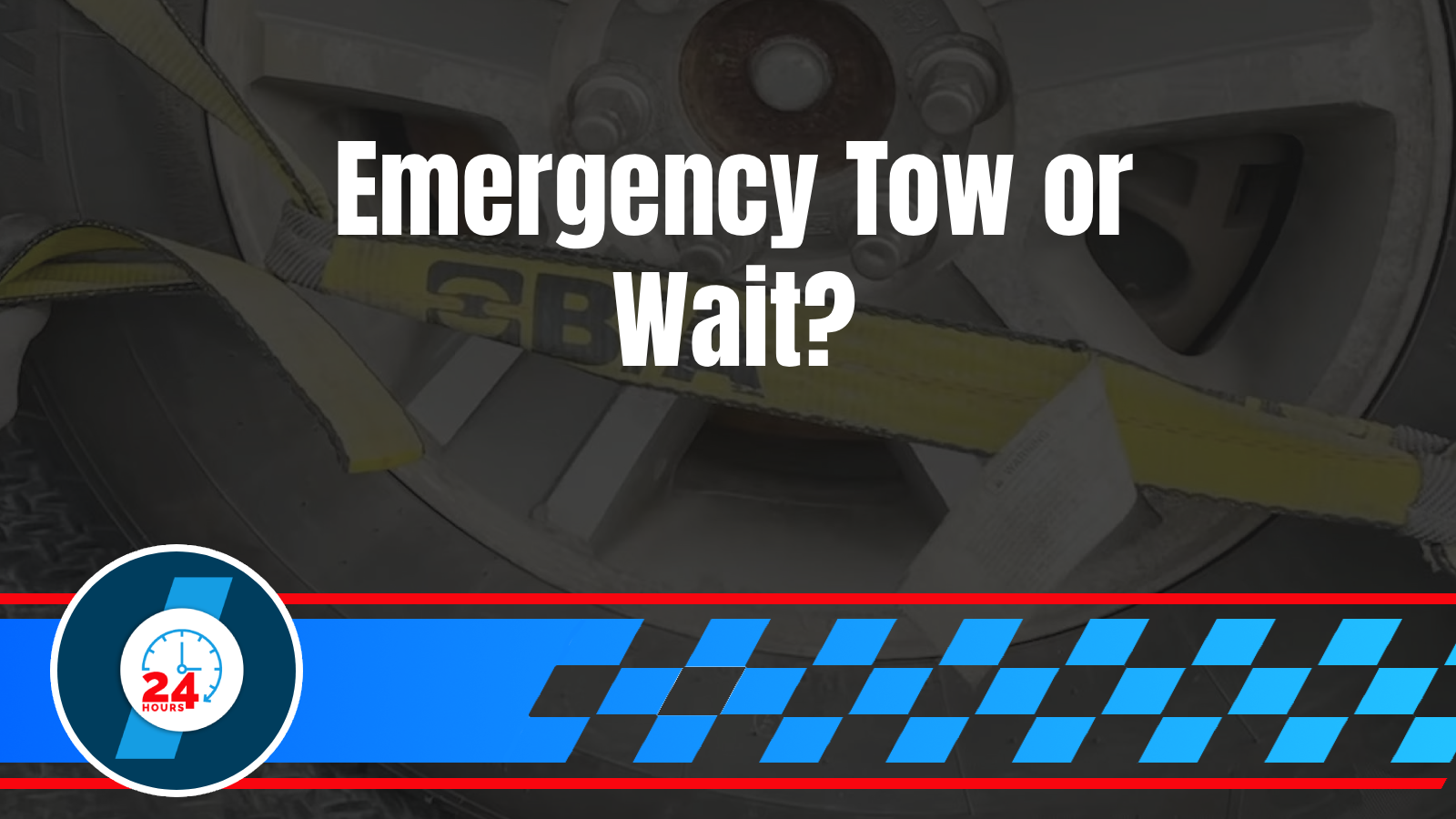 RV & Trailer Towing in Kingston 5 When You Actually Need Emergency Towing vs. When It Can Wait Until Morning