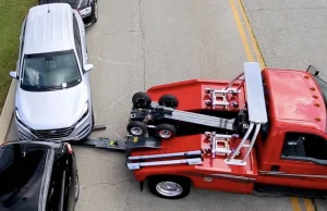 Commercial Towing 4 wheel lift towing1